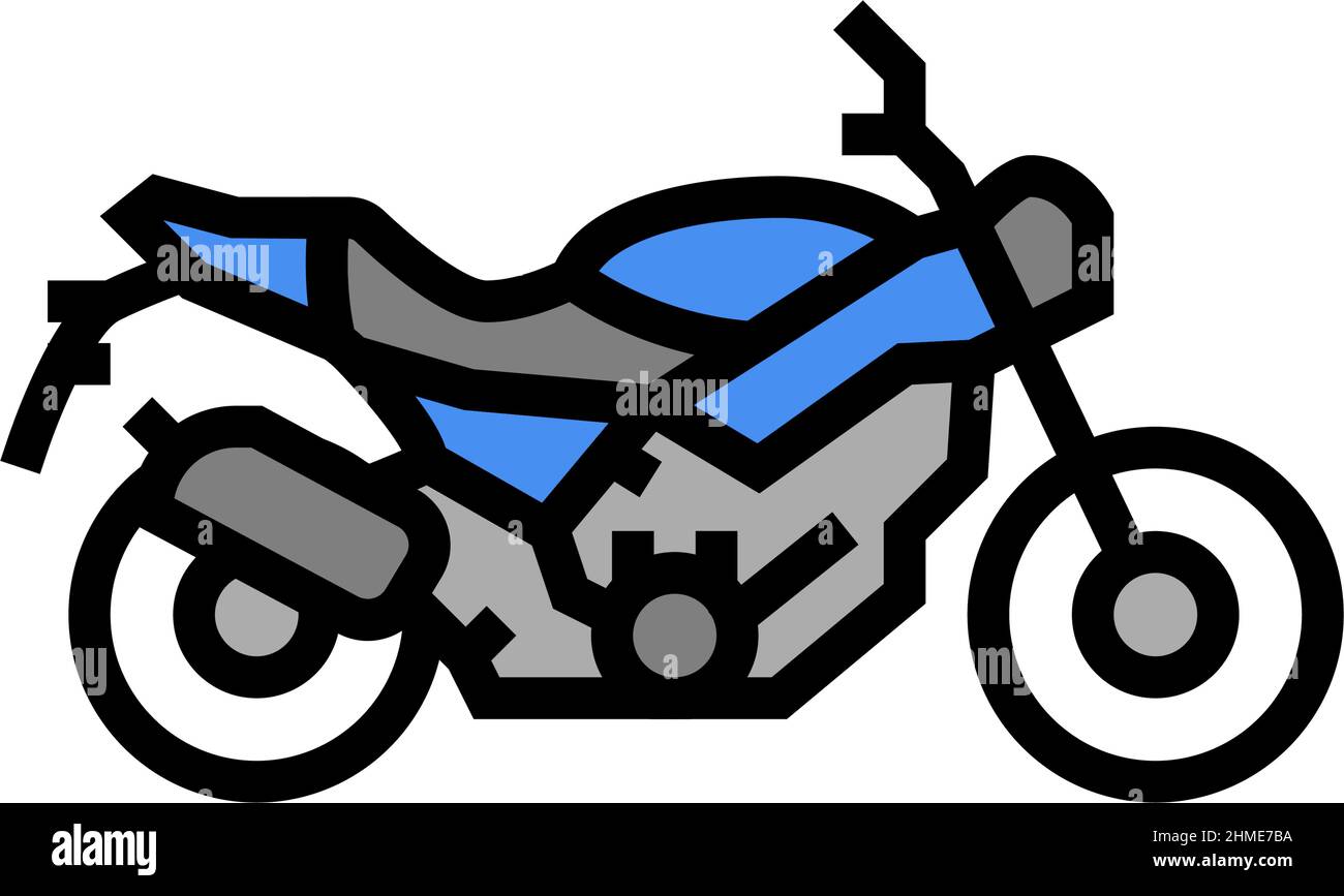 Motorcycle walk Stock Vector Images - Alamy
