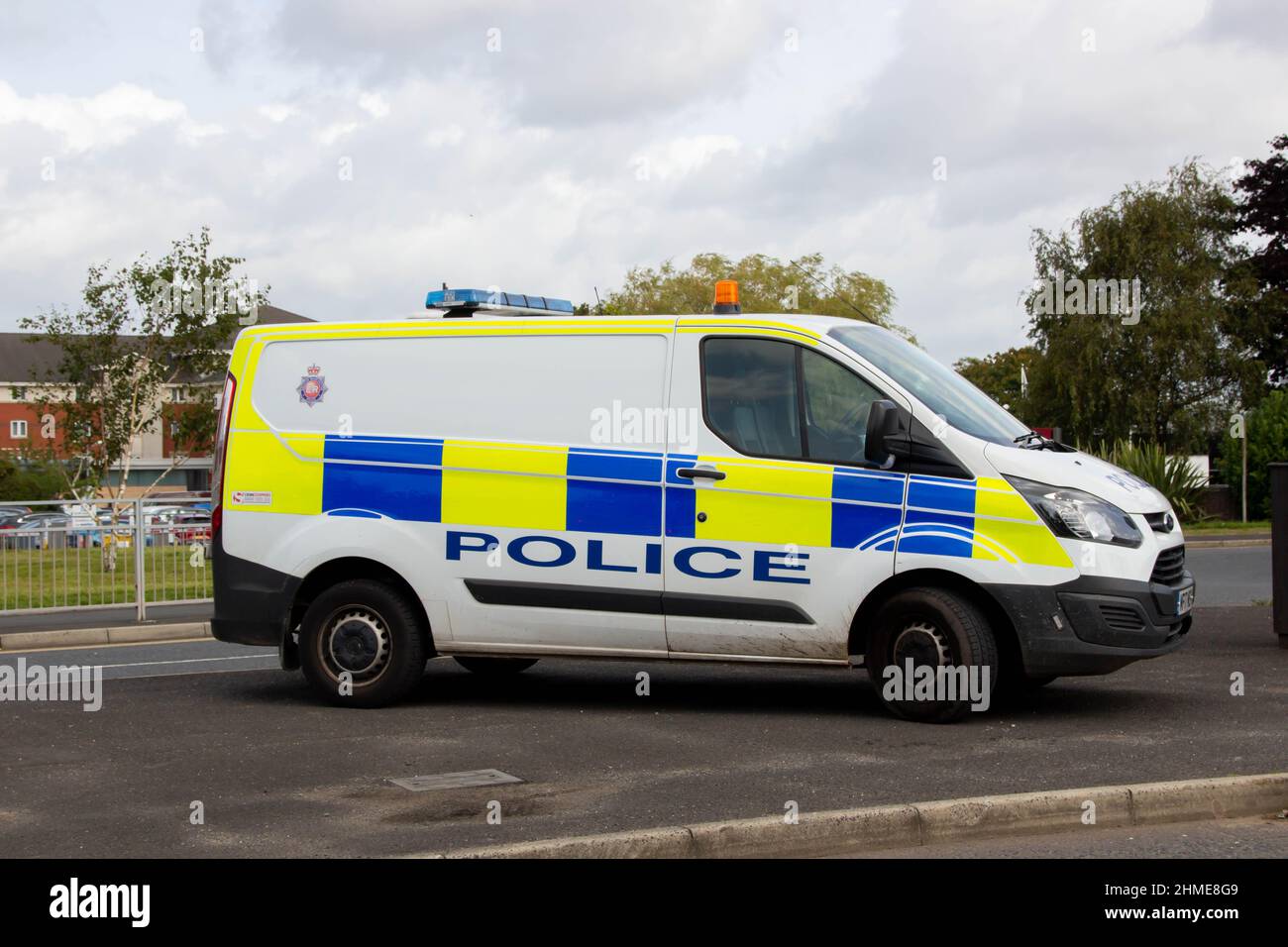 Manchester Airport Police Van Stock Photo - Alamy