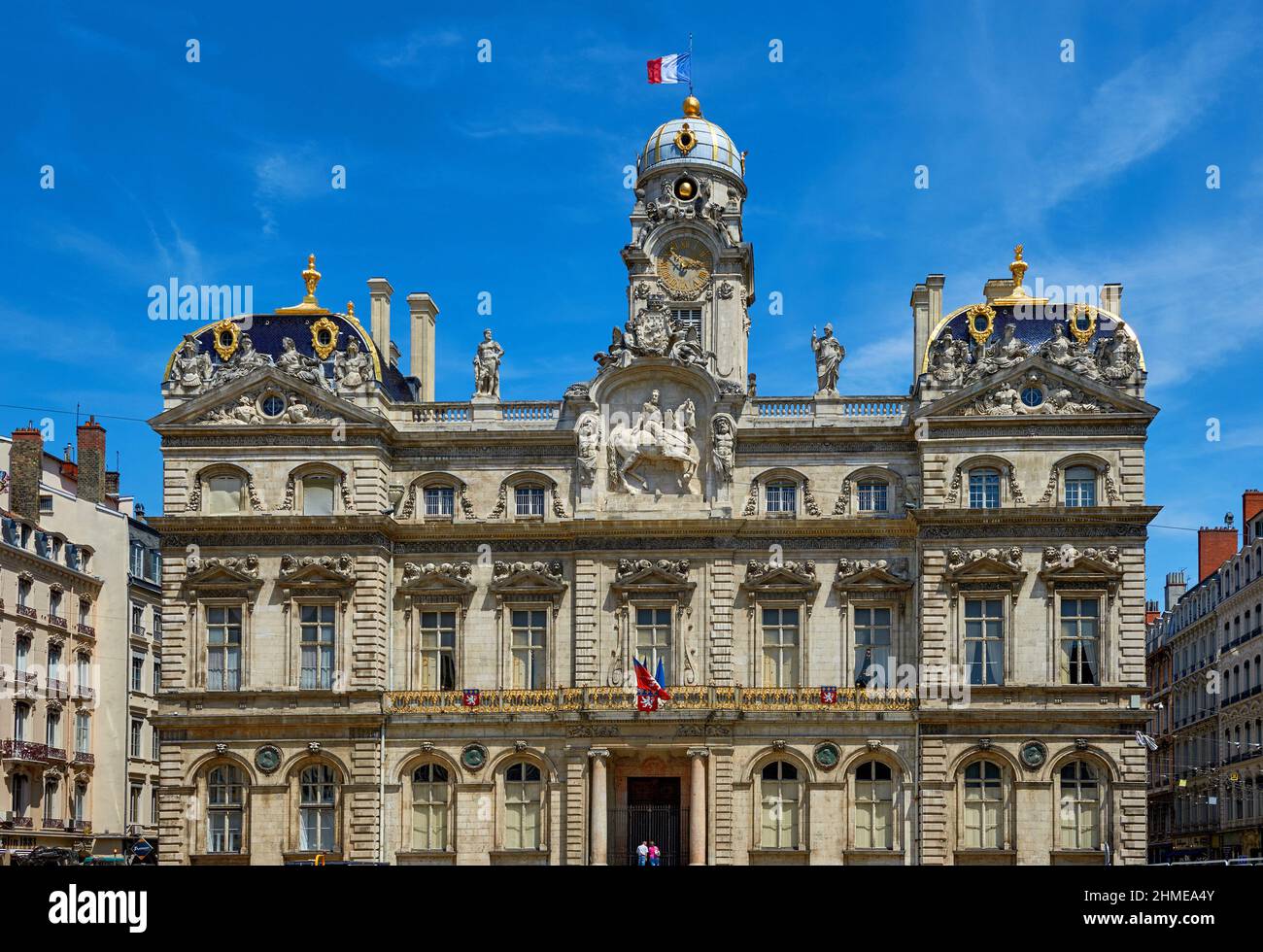 Town Hall of Lyon, France Stock Photo