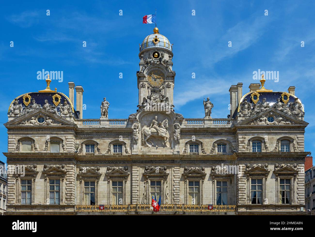 Town Hall of Lyon, France Stock Photo