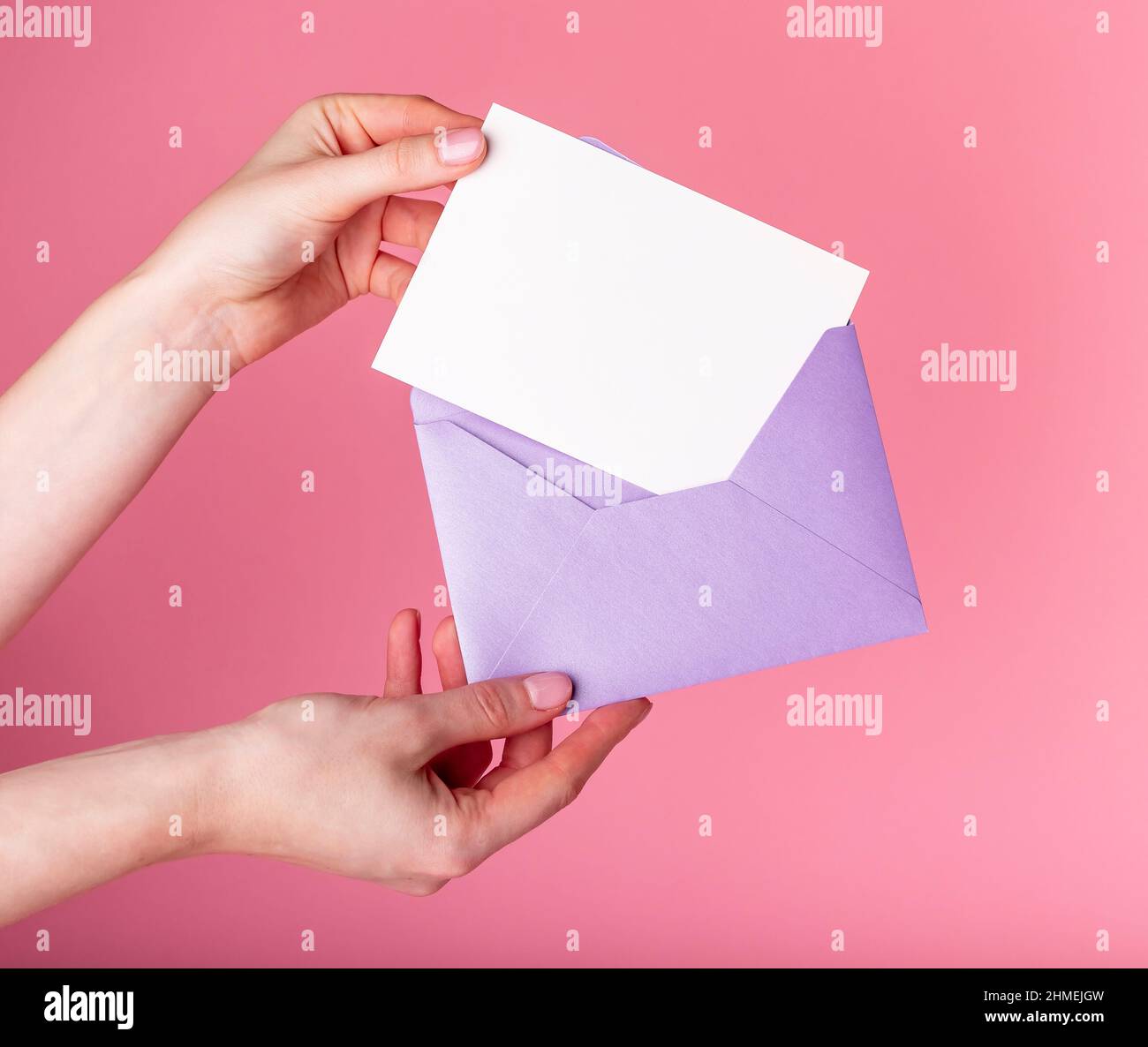 Blank greeting card hi-res stock photography and images - Alamy