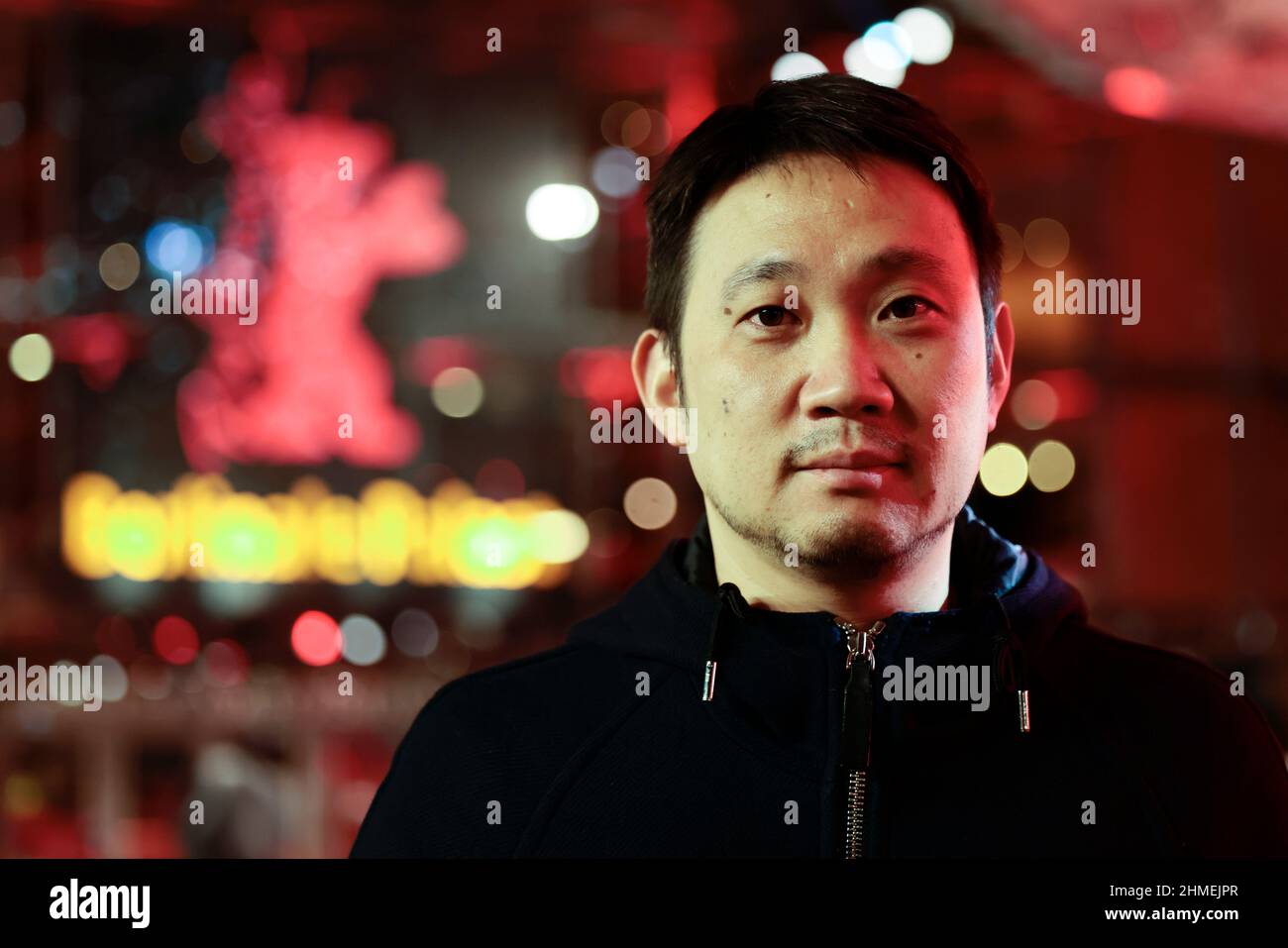 Berlin, Germany. 09th Feb, 2022. Ryusuke Hamaguchi, member of the jury of the Berlin International Film Festival 'Berlinale', photographed on the eve of the opening of the festival. Credit: Hannibal Hanschke/Pool AP/AP/dpa/Alamy Live News Stock Photo