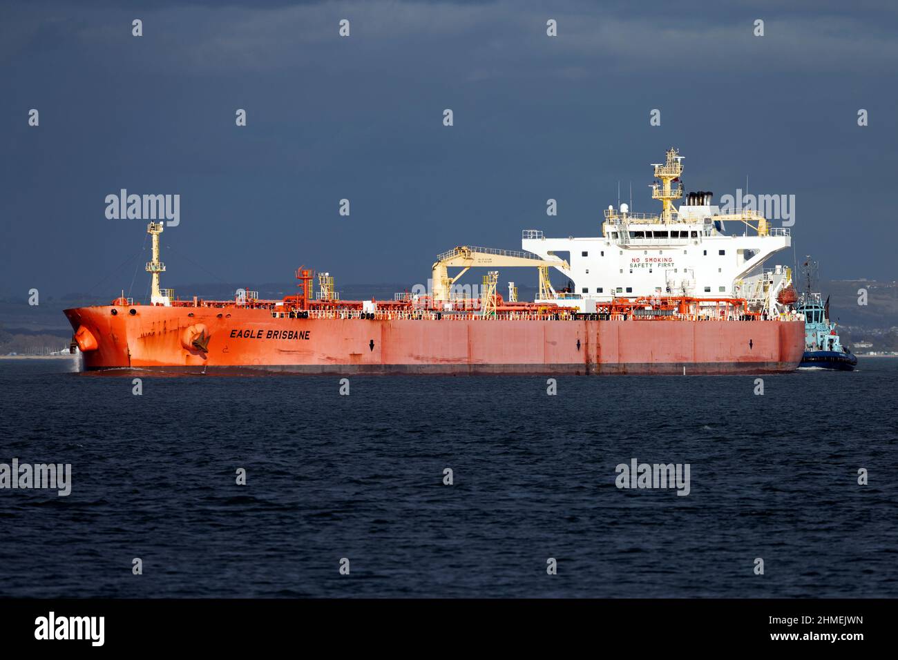 Oil,Chemical,tanker, Eagle Brisbane,Singapore,The Solent,Cowes,Isle of Wight,England,UK, Stock Photo