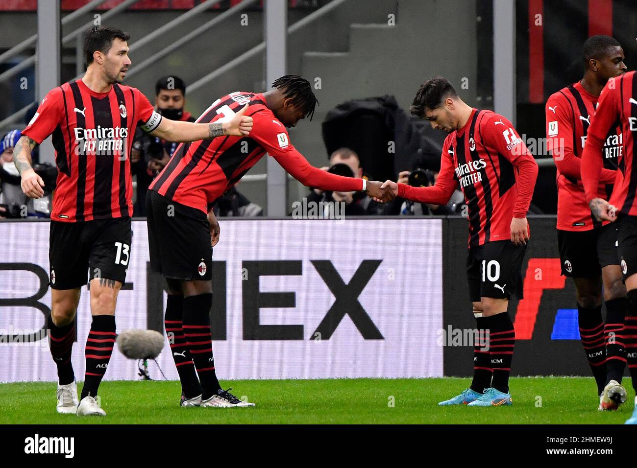 Milan beat Modena 5-0 in a friendly, Brahim, Leão, Tomori, Krunić and Theo  Hernández score in the first half