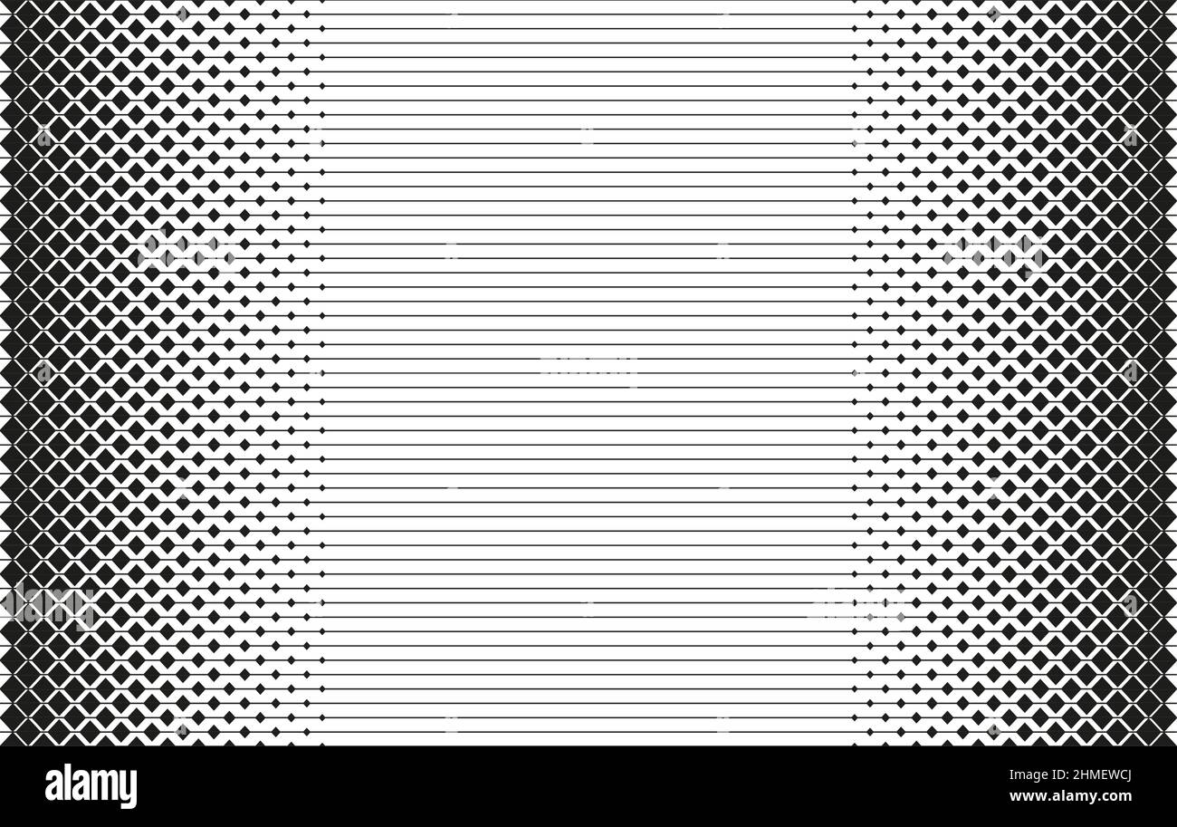 Abstract Geometric Triangle Design Halftone Vector Pattern Stock Vector