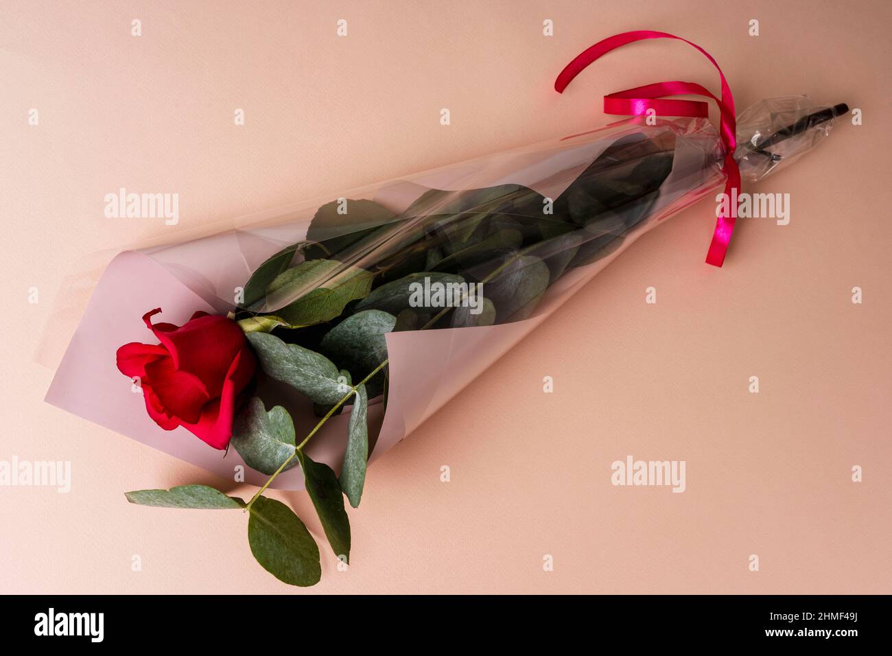 5 Type of Single Rose Wrapping, How To Wrap a Single Rose, Single Rose  Wrapping