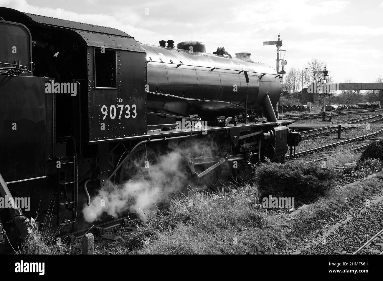"90733" at Kidderminster Town Station Stock Photo Alamy