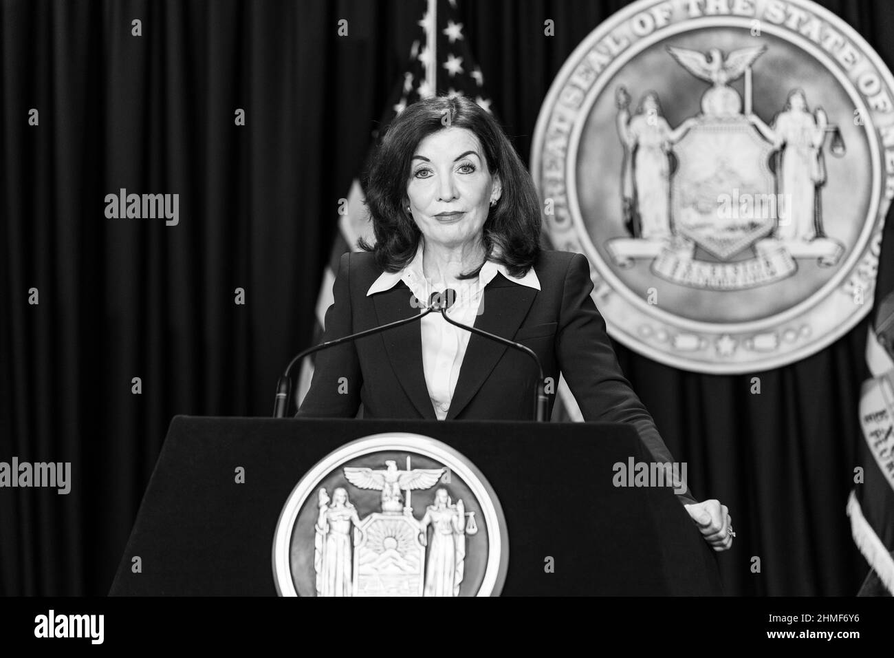 New York, NY February 9, 2022 NYS Governor Kathy Hochul announced in