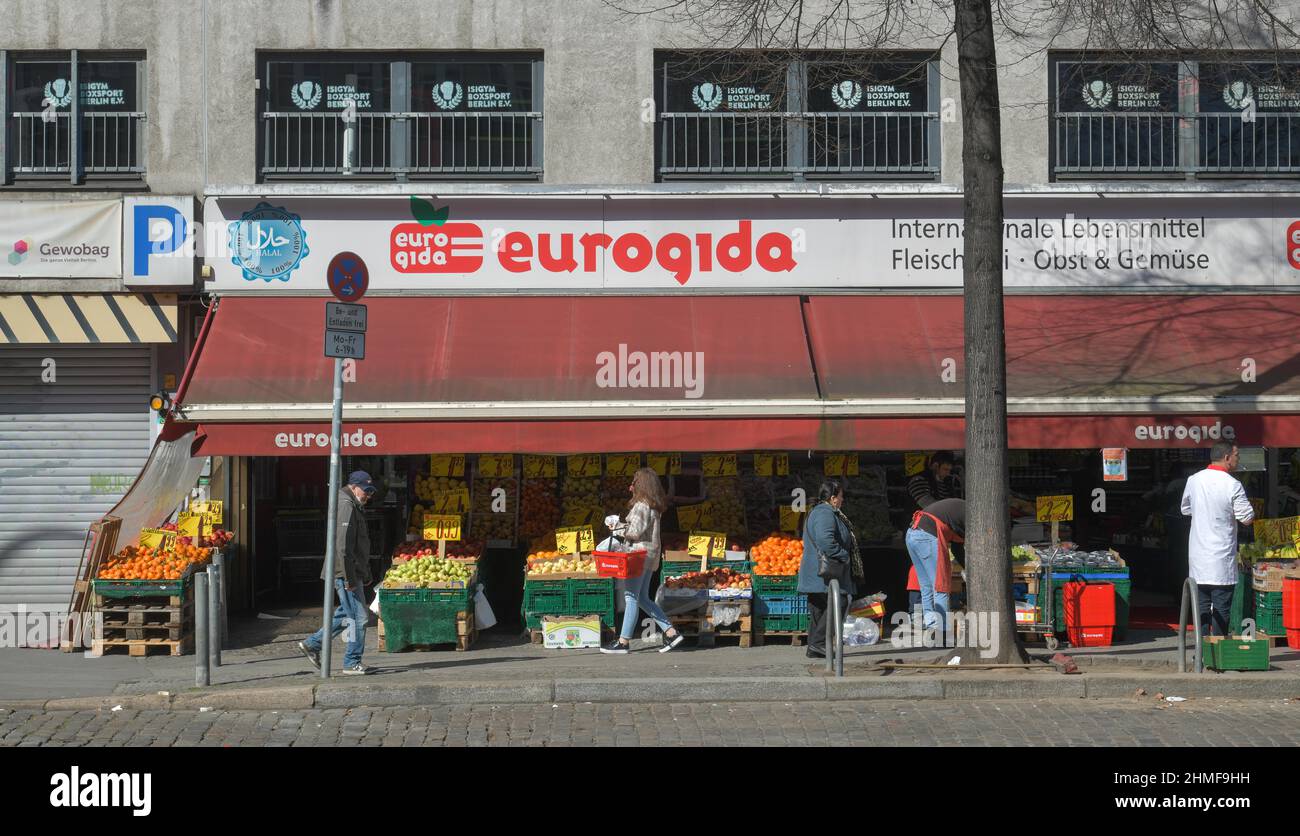 Eurogida, Supermarket, Potsdamer Strasse, Schoeneberg, Berlin, Germany Stock Photo