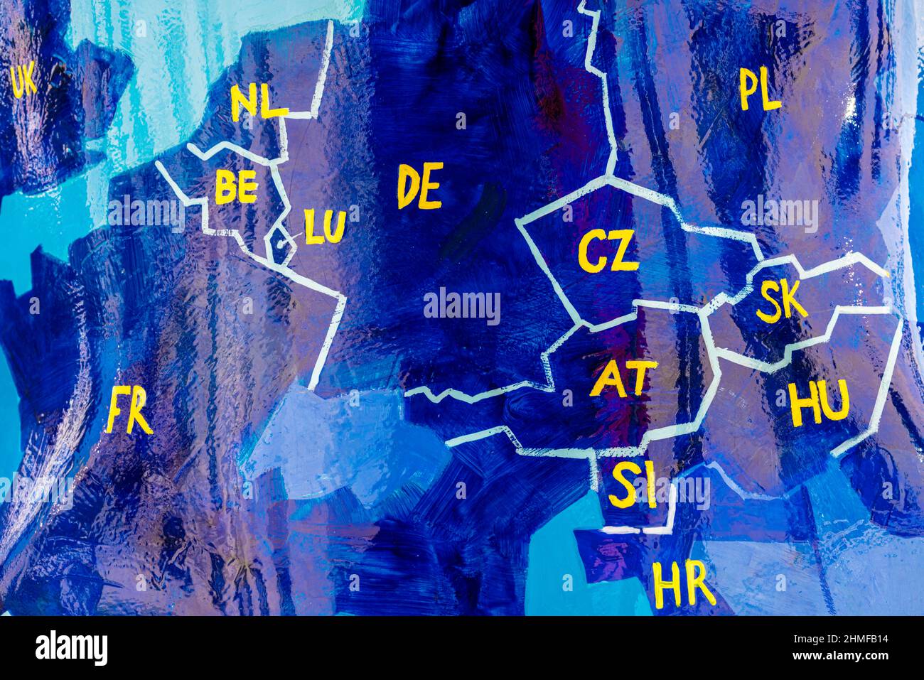 Berlin germany europe map hi-res stock photography and images - Alamy