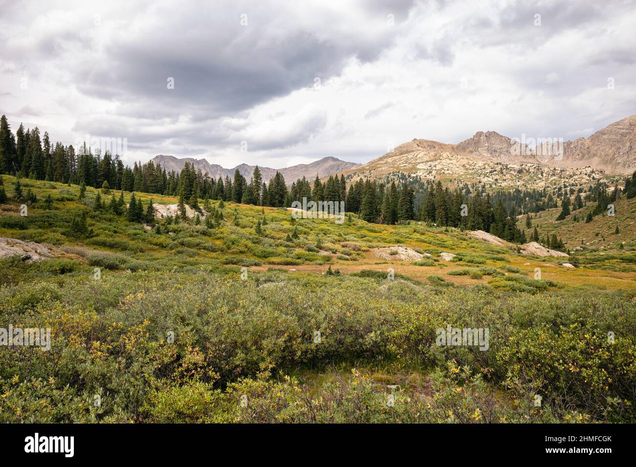 Classic scenery in the HunterFryingpan Wilderness Stock Photo Alamy