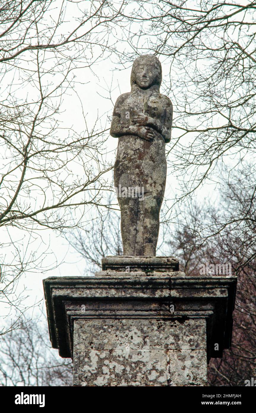 Baud, Venus (Morbihan), La Vénus de Quinipily Stock Photo