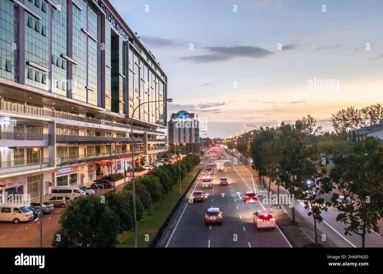 Imago shopping mall and Sutera avenue shopping area Kota Kinabalu Sabah