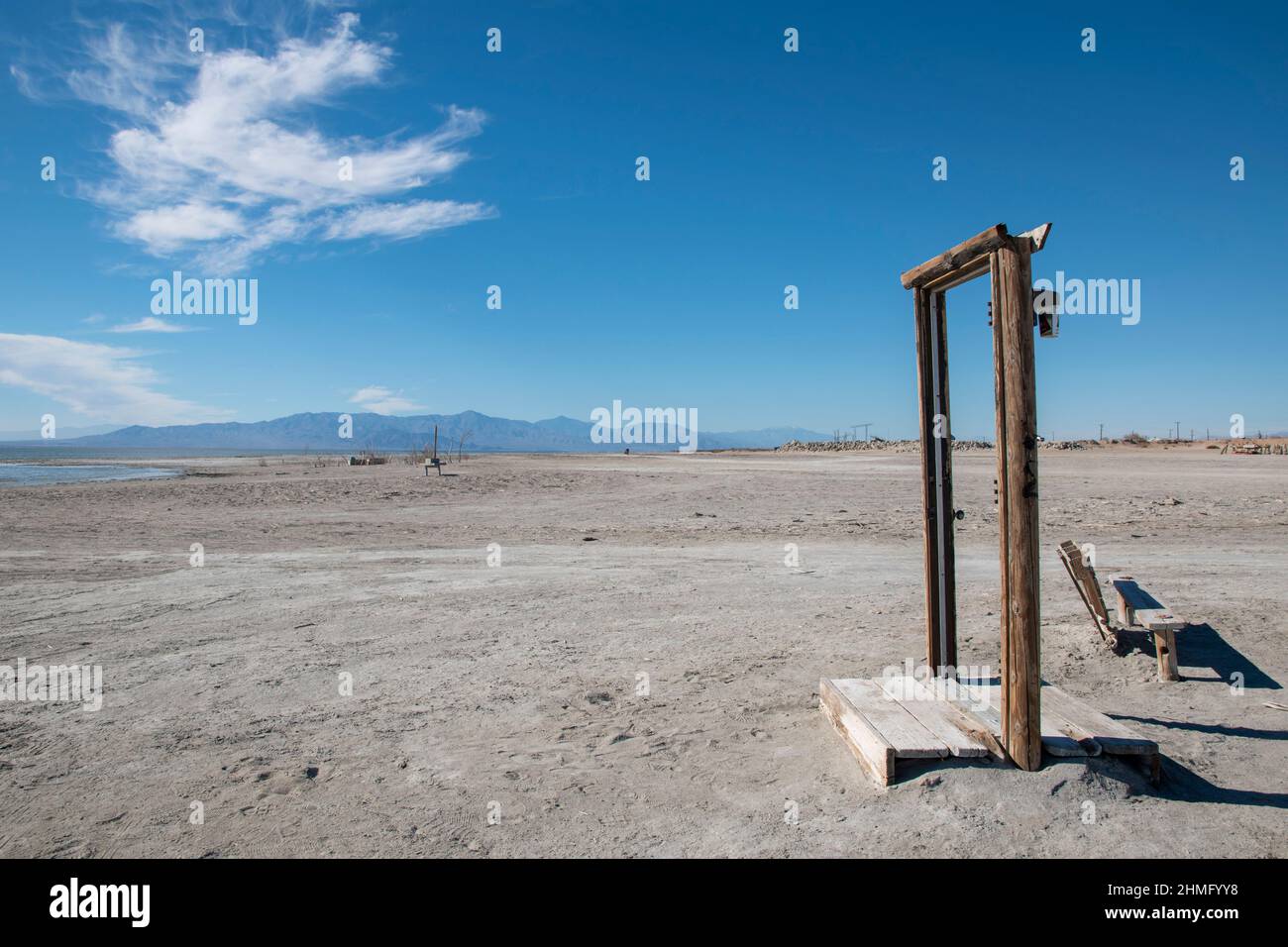 Bombay Beach is a haven for artwork on the shoreline of Salton Sea in