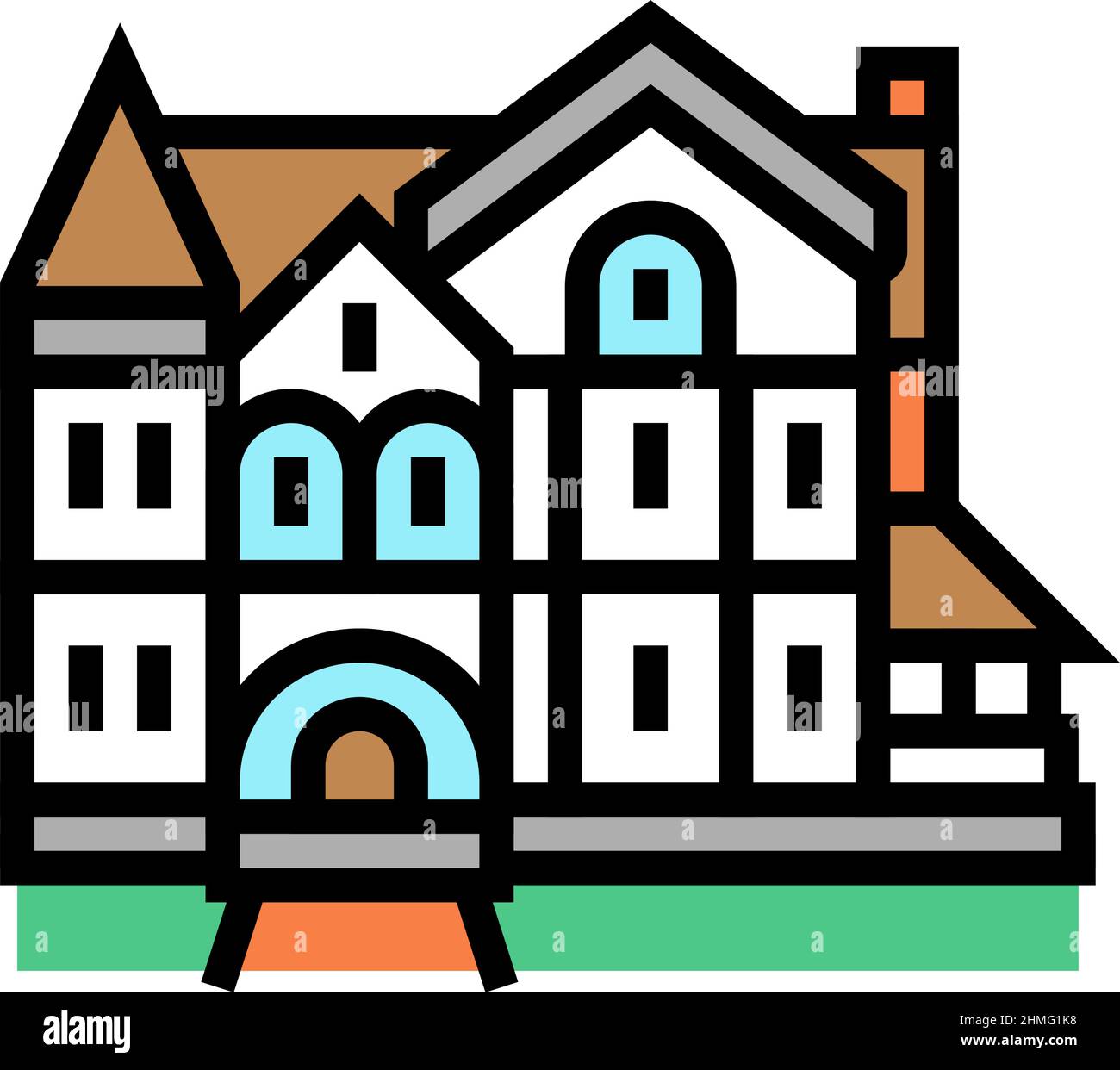 Split Level House Stock Vector Images - Alamy