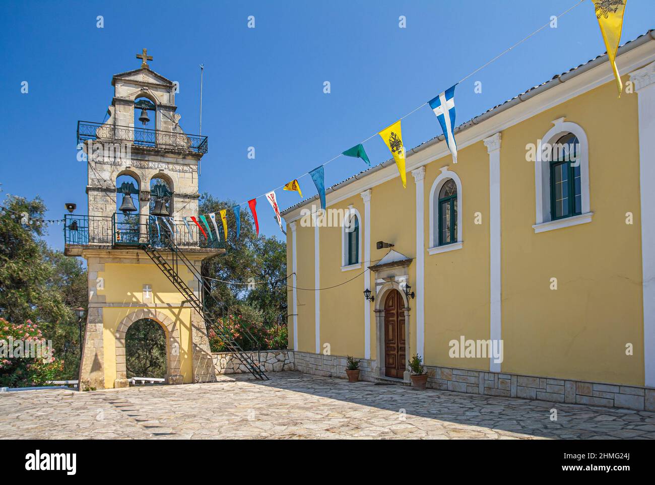 Corfu Panorama Stock Photo