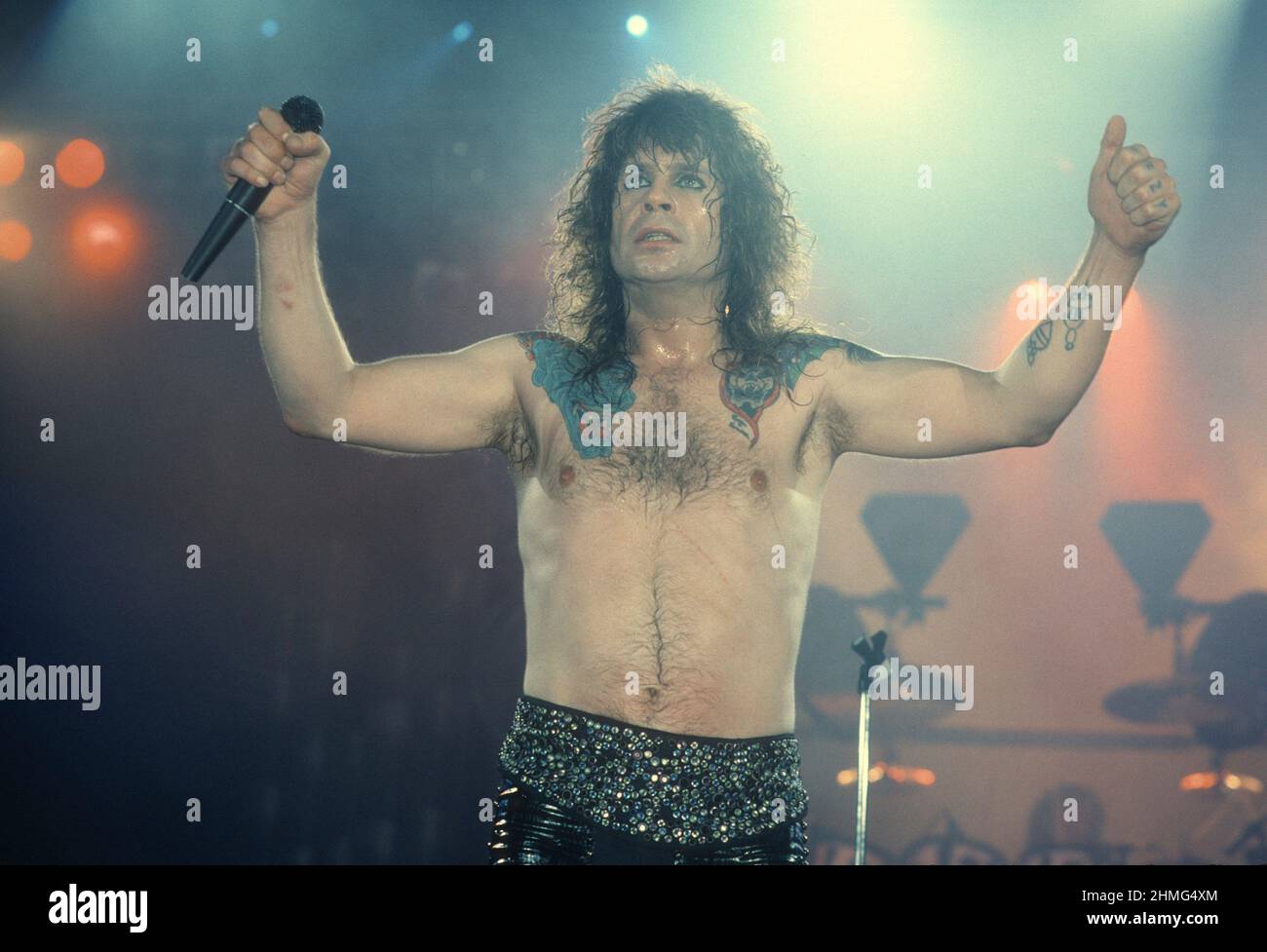ozzy osbourne first tour