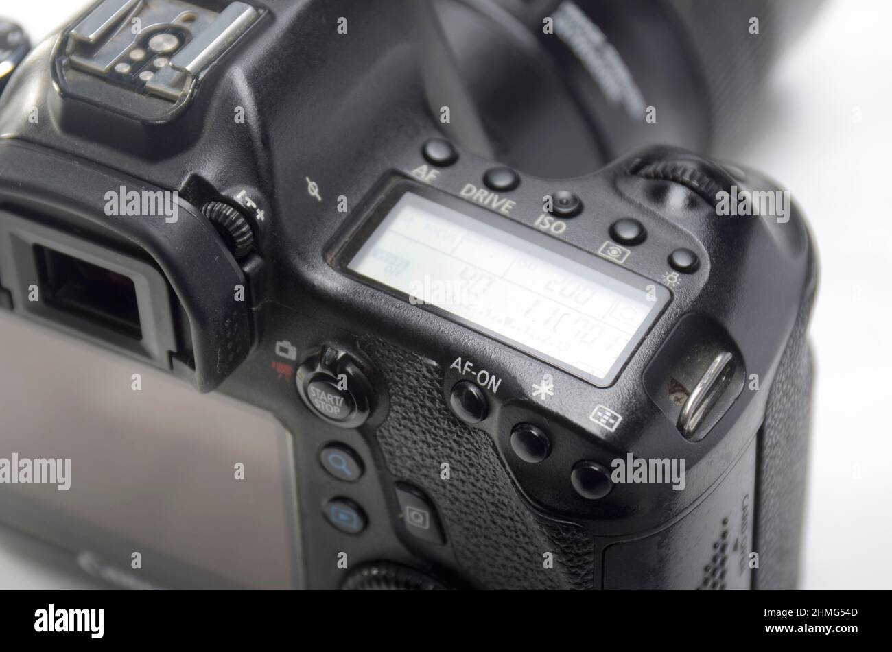 Making Picture with Digital SLR Camera Canon EOS 6D with Canon Lens 100mm macro Stock Photo