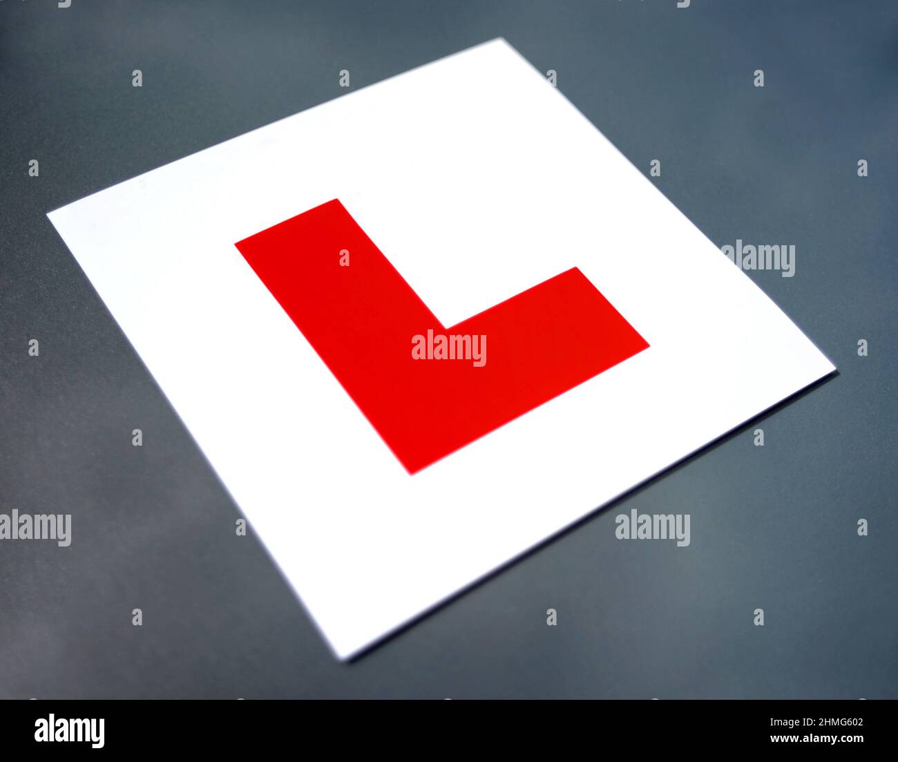 File photo dated 28/07/09 of a learner plate on a vehicle. The number of provisional driving licence holders caught behind the wheel without insurance jumped by 16% in two years, new figures show. Issue date: Thursday February 10, 2022. Stock Photo