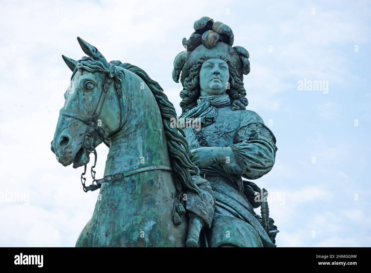 Statue louis xiv palace versailles hi-res stock photography and images ...
