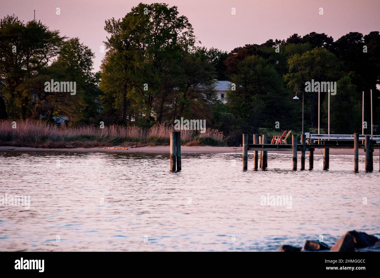 Kent Island, an old fishing community on the Chesapeake Bay in Maryland