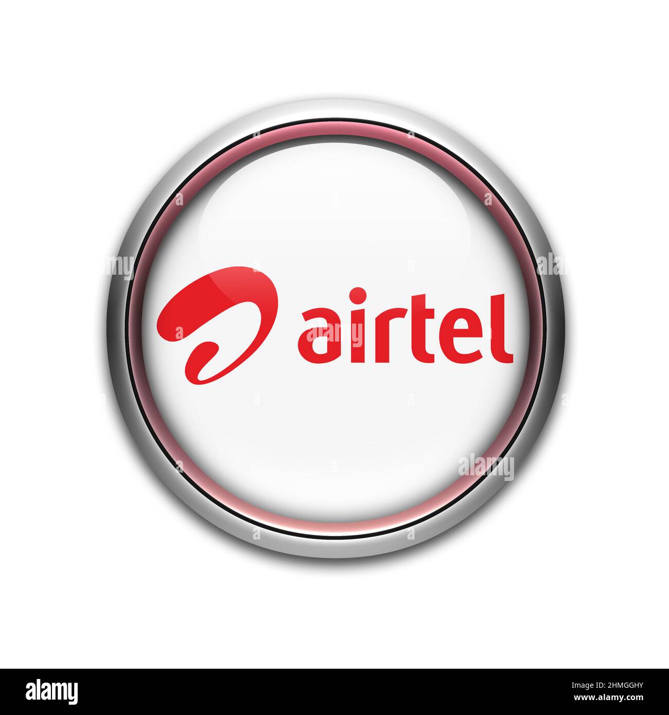 Airtel logo Stock Photo