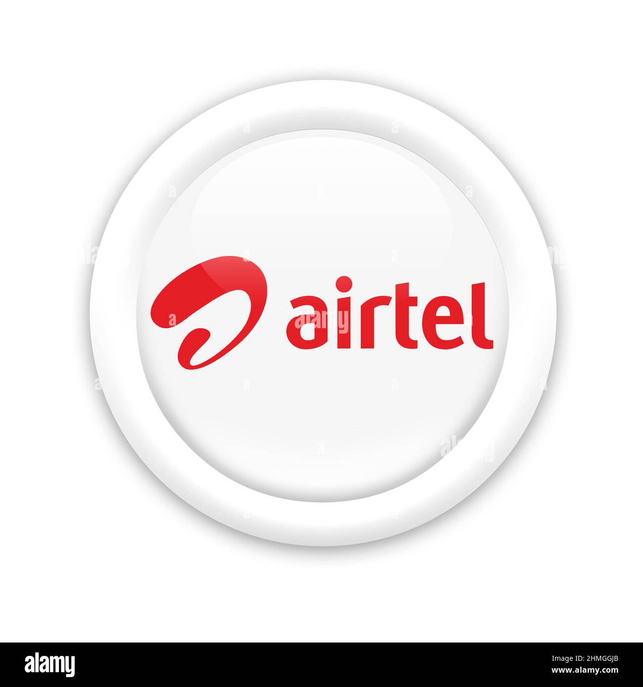 Airtel logo Stock Photo