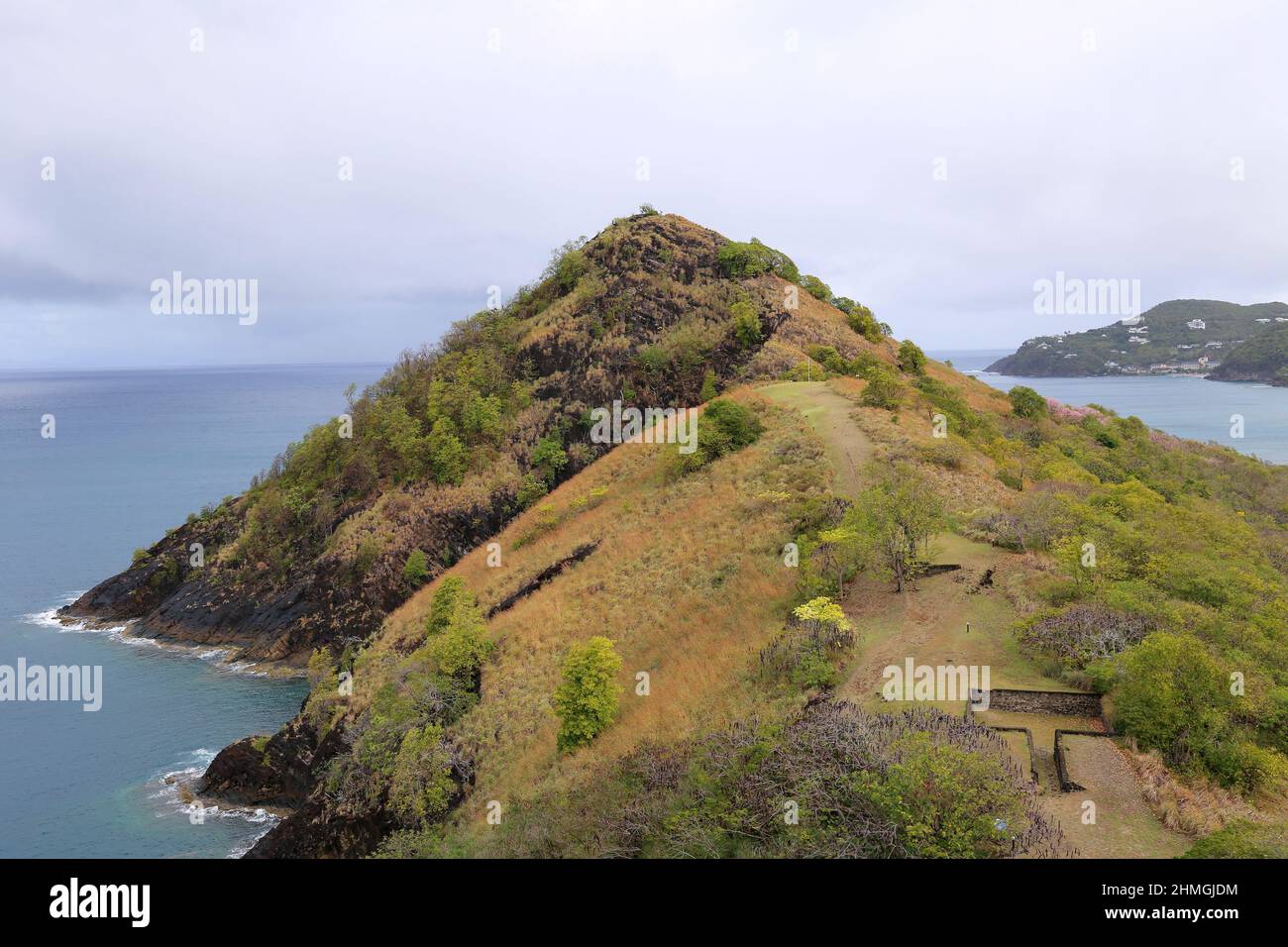 Signal Peak, Pigeon Island National Landmark, Rodney Bay, Gros Islet, Saint Lucia, Windward