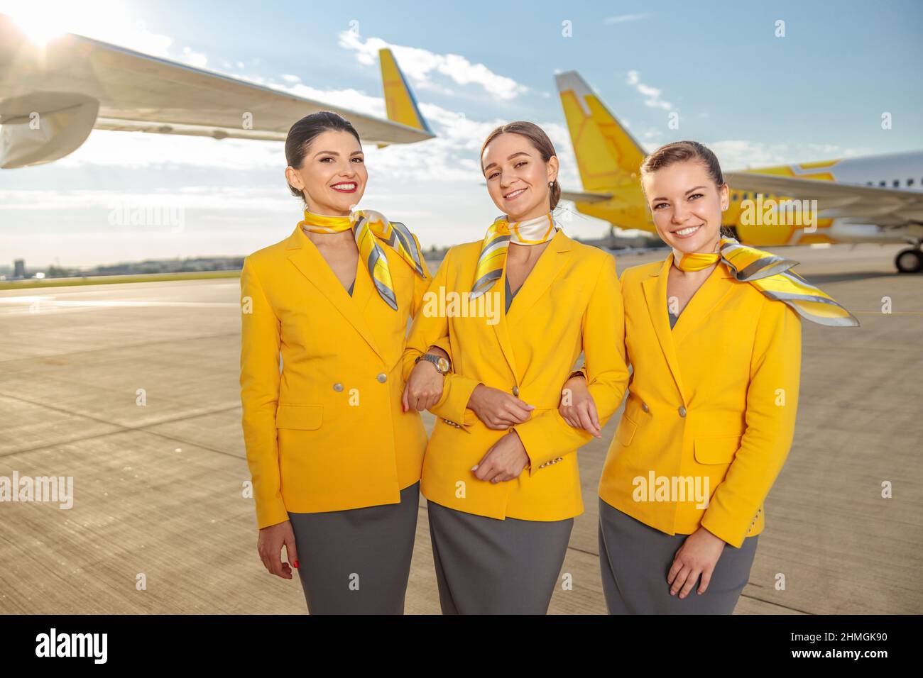 Flight attendants airport hires stock photography and images Alamy
