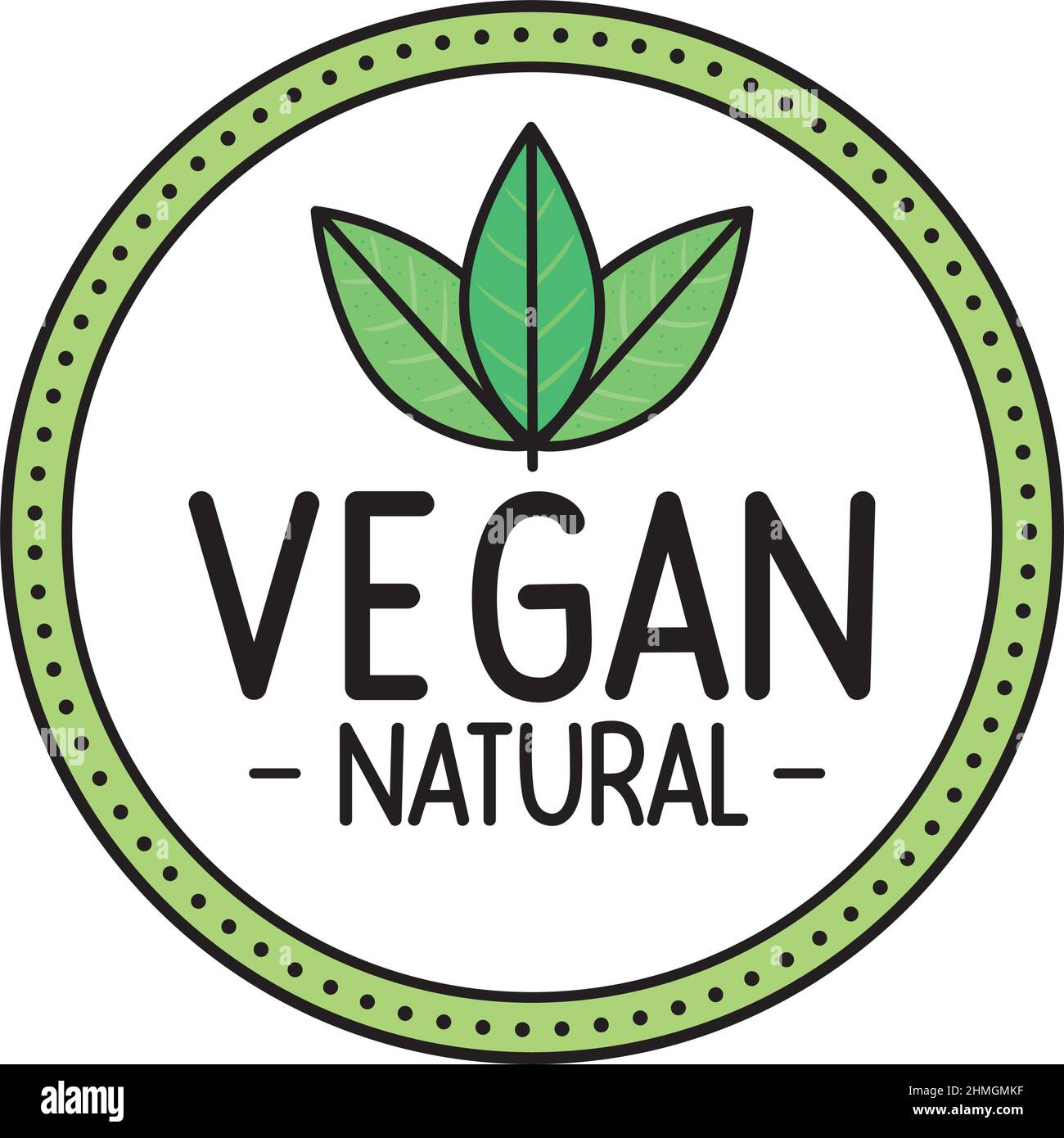 vegan natural in round frame Stock Vector Image & Art - Alamy