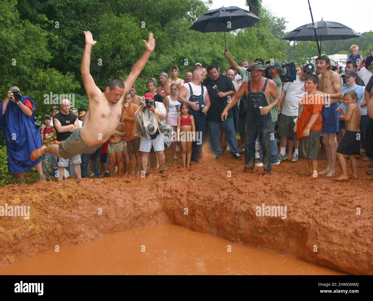 Mud bath diving hi-res stock photography and images - Alamy
