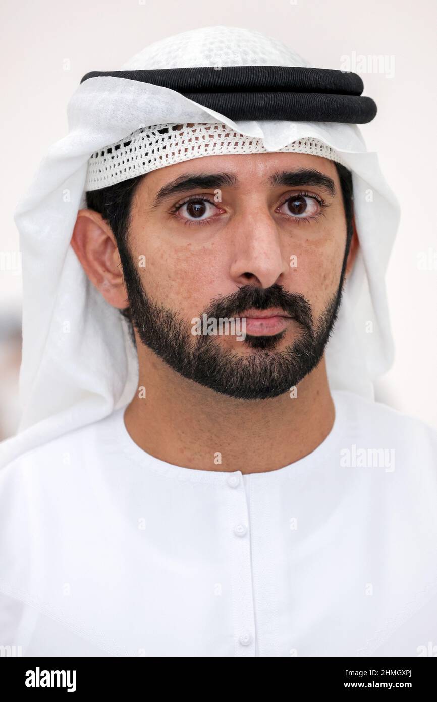 Dubais Crown Princ Sheikh Hamdan Bin Mohammed Bin Rashid Al Maktoum Looks On As He Meets With 7531