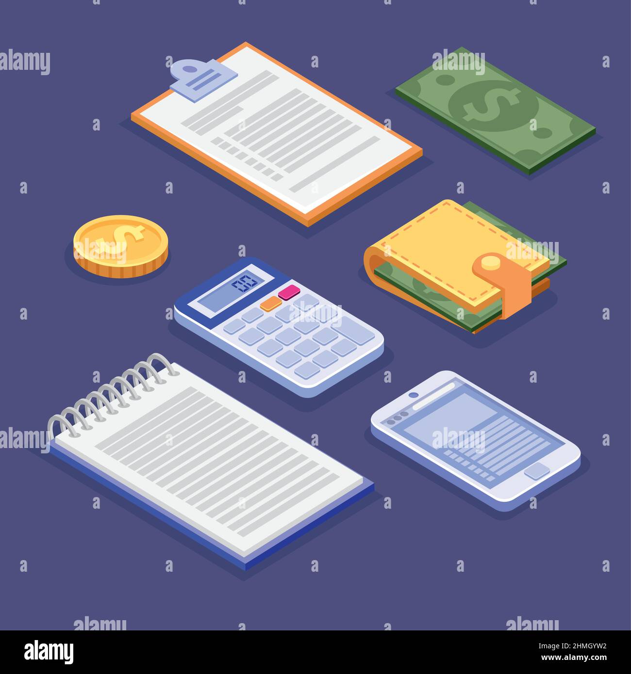 budget management icons Stock Vector Image & Art - Alamy