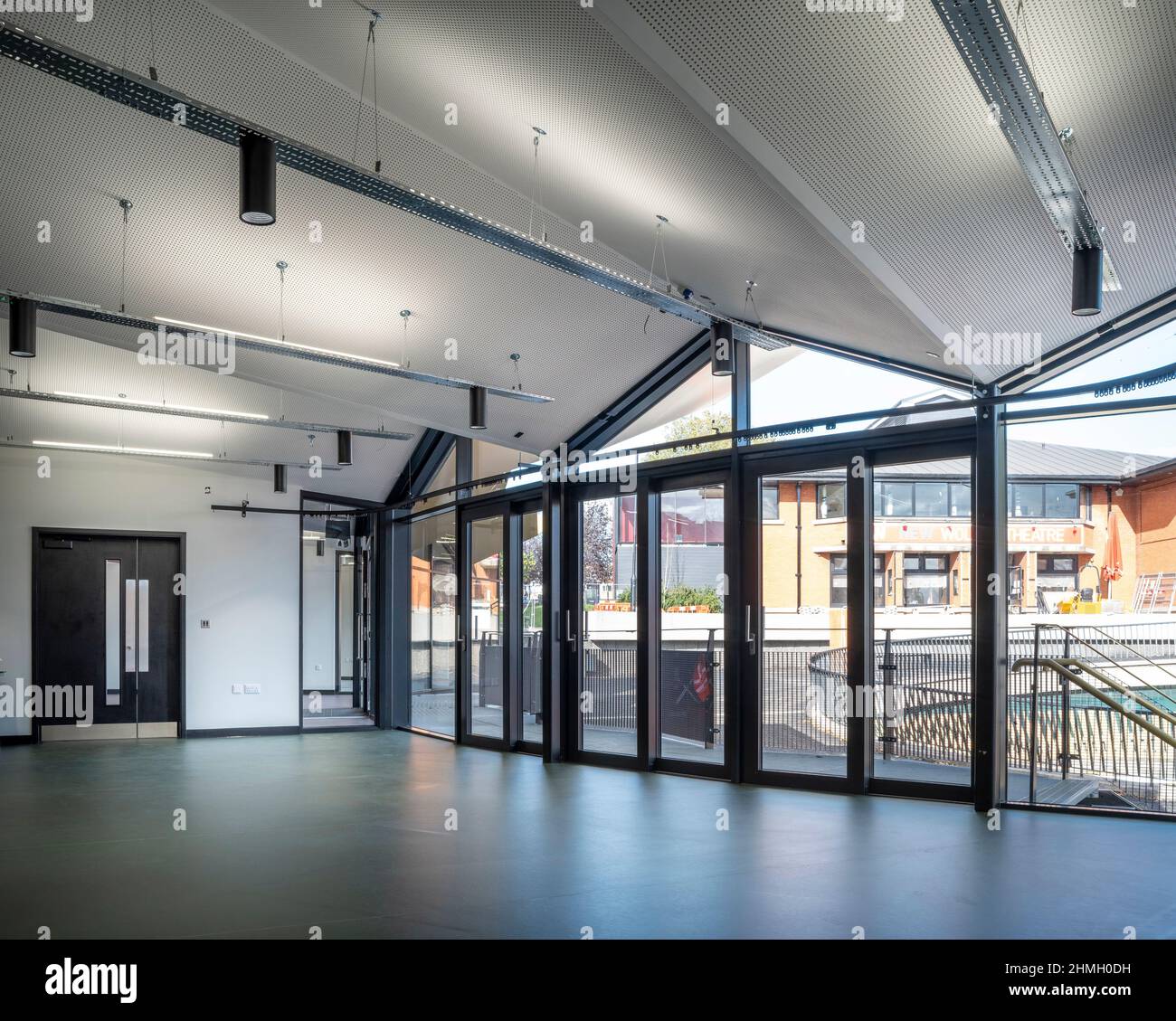 Entrance. New Wolsey Theatre, Ipswich, United Kingdom. Architect: Waind ...