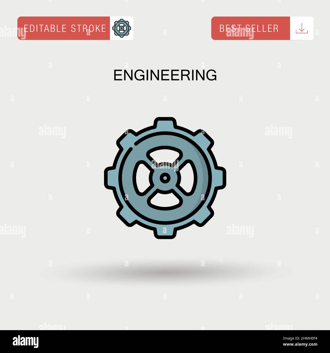 Engineering Simple vector icon Stock Vector Image & Art - Alamy