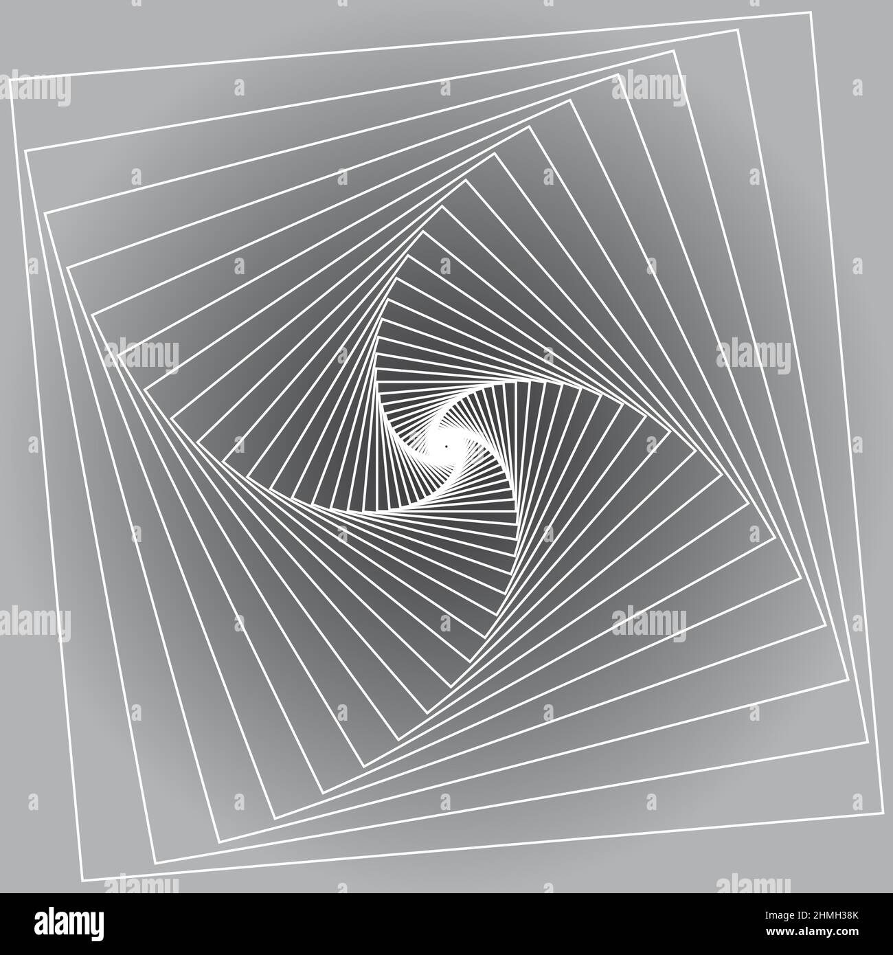 grey geometric abstract background, geometry in perspective Stock Vector