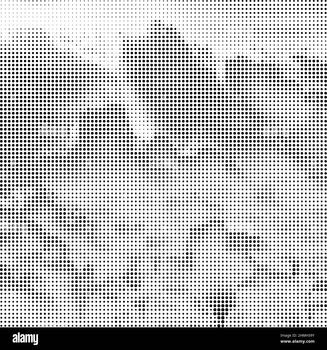 Halftone Pattern. Set of Dots. Dotted Texture on White Background ...