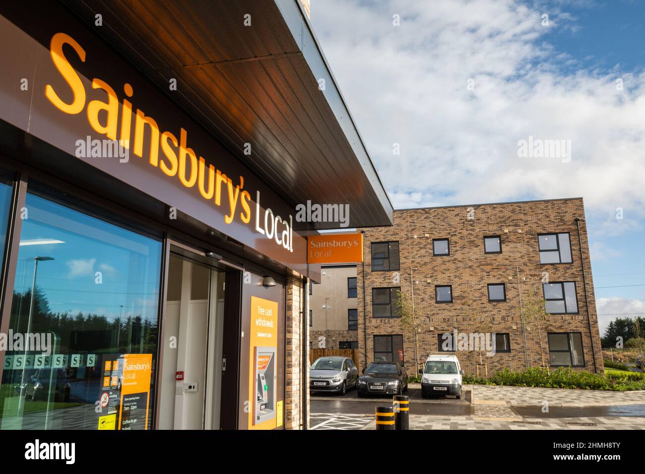 Exterior of a Sainsbury's Local store in the UK Stock Photo