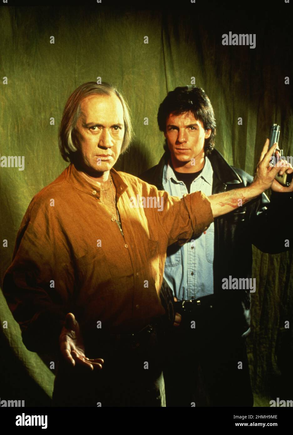 KUNG FU: THE LEGEND CONTINUES (1993-5) DAVID CARRADINE  CHRIS POTTER  JUD TAYLOR (DIR)  MOVIESTORE COLLECTION Stock Photo