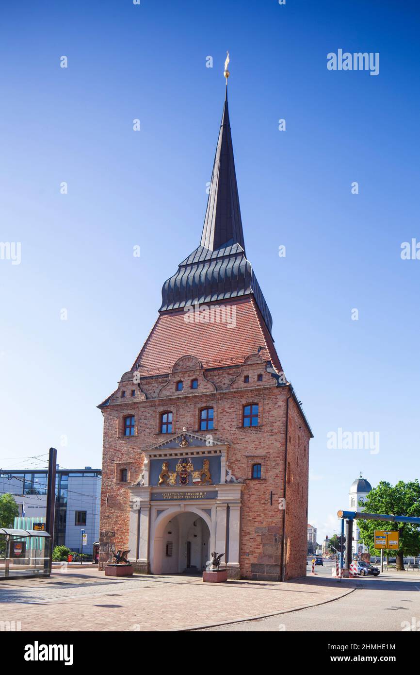 Stone Gate Rostock University gate west hi-res stock photography and images - Alamy