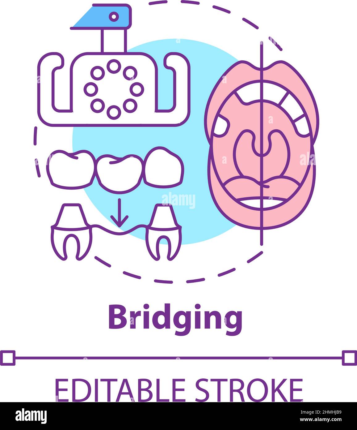Bridging concept icon Stock Vector Image & Art Alamy Bridging concept icon Stock Vector Image & Art Alamy
