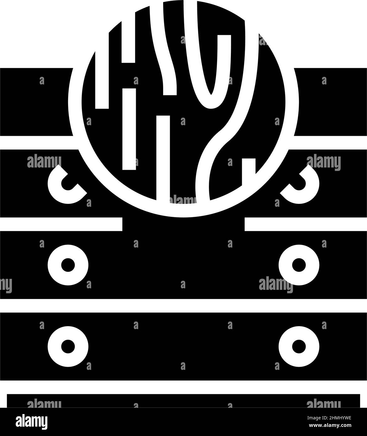 wood furniture glyph icon vector illustration Stock Vector Image & Art ...