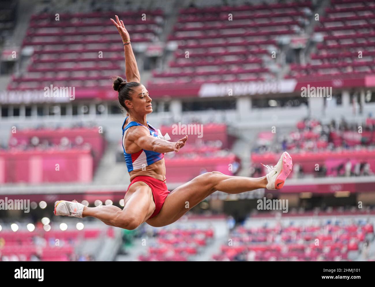 Ivana Spanovic participating in the Tokyo 2020 Olympic Games in the