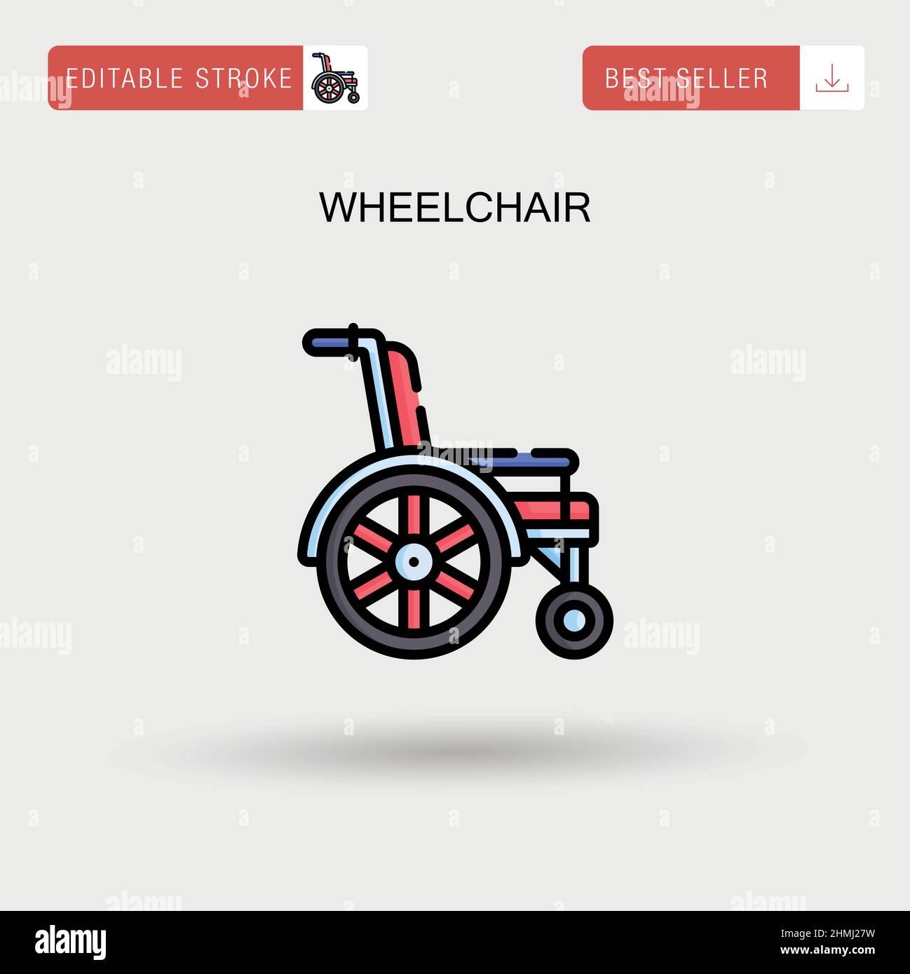 Disabled man men wheelchair handicap Stock Vector Images - Alamy