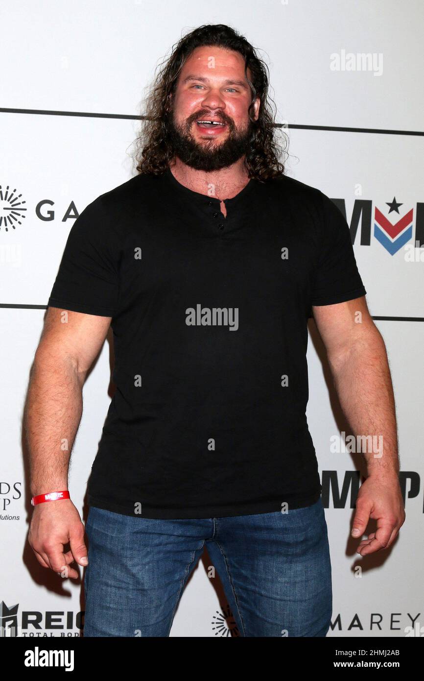 Los Angeles, CA. 9th Feb, 2022. Martins Licis at arrivals for Merging Vets and Players (MVP) Charity Super Bowl Kick-Off Benefit Fundraiser, Academy LA Nightclub, Los Angeles, CA February 9, 2022. Credit: Priscilla Grant/Everett Collection/Alamy Live News Stock Photo