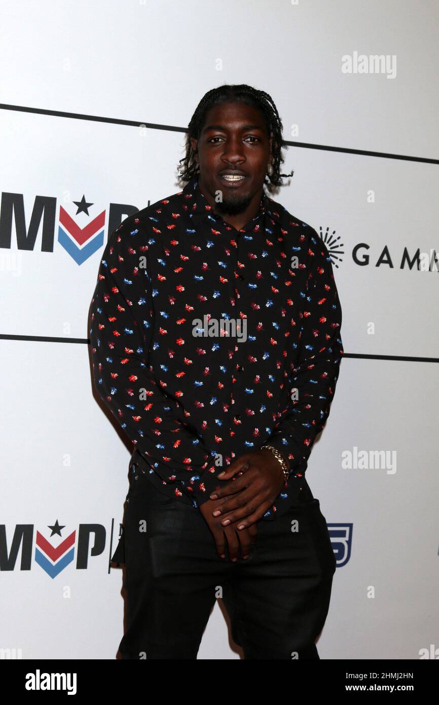 Los Angeles, CA. 9th Feb, 2022. Tevon Coney at arrivals for Merging Vets and Players (MVP) Charity Super Bowl Kick-Off Benefit Fundraiser, Academy LA Nightclub, Los Angeles, CA February 9, 2022. Credit: Priscilla Grant/Everett Collection/Alamy Live News Stock Photo