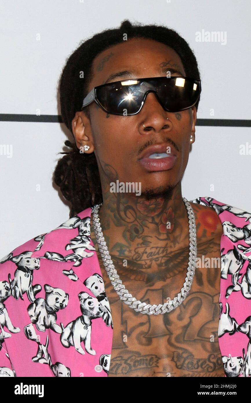 Los Angeles, CA. 9th Feb, 2022. Wiz Khalifa at arrivals for Merging Vets and Players (MVP) Charity Super Bowl Kick-Off Benefit Fundraiser, Academy LA Nightclub, Los Angeles, CA February 9, 2022. Credit: Priscilla Grant/Everett Collection/Alamy Live News Stock Photo