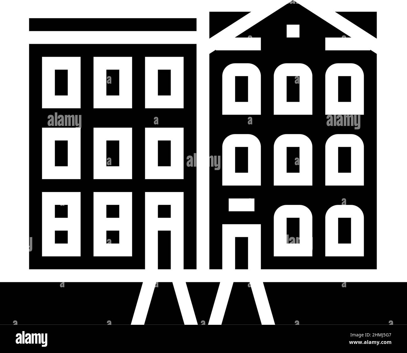 Split Level House Stock Vector Images - Alamy