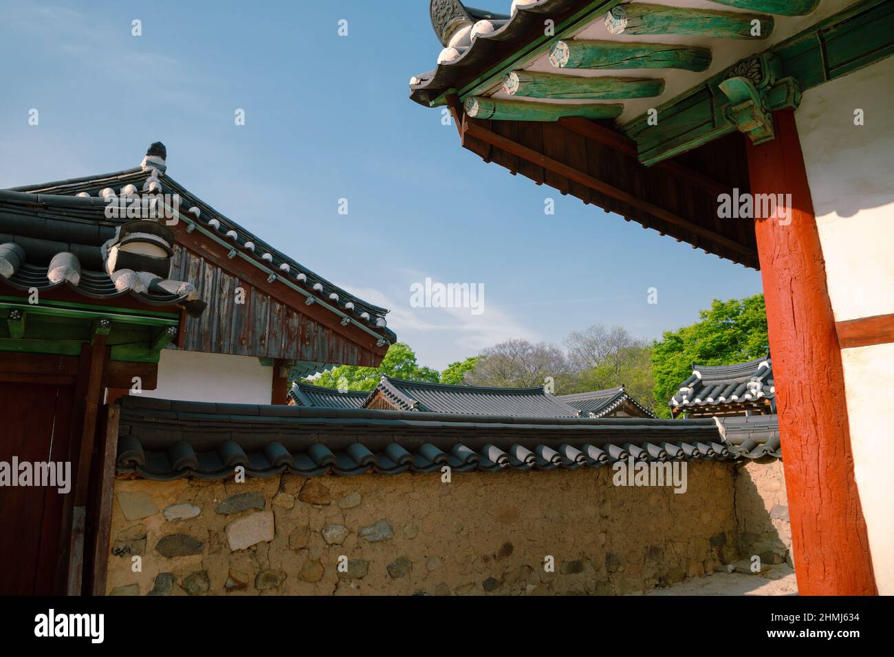 Gyochon Hanok Village, Korean traditional house in Gyeongju, Korea ...