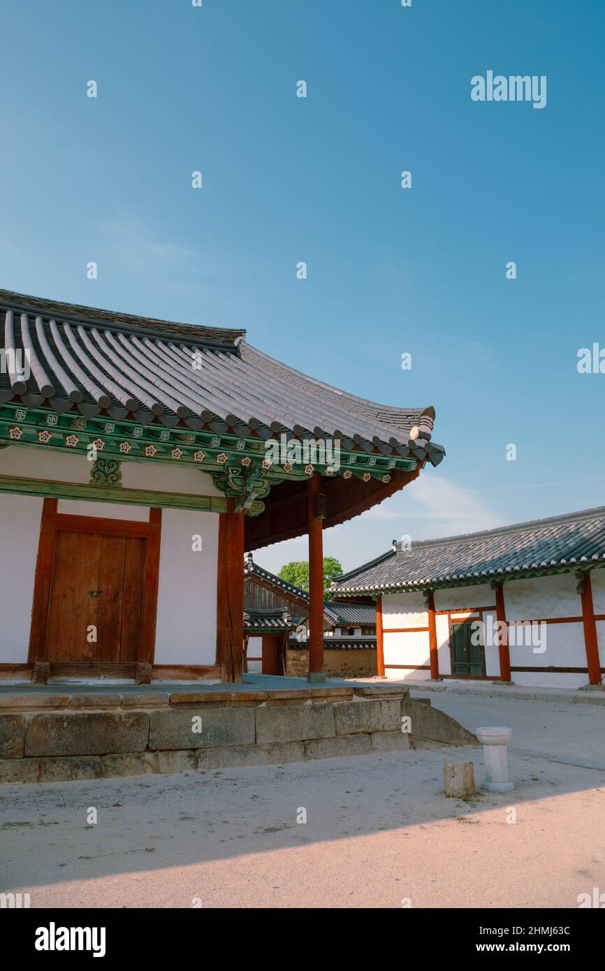 Gyochon Hanok Village, Korean traditional house in Gyeongju, Korea ...
